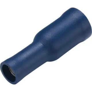 Bullet connector female, blue, 1.5-2.5mm² 5mm Series A, blister (50x),   8KW044026003 Hella