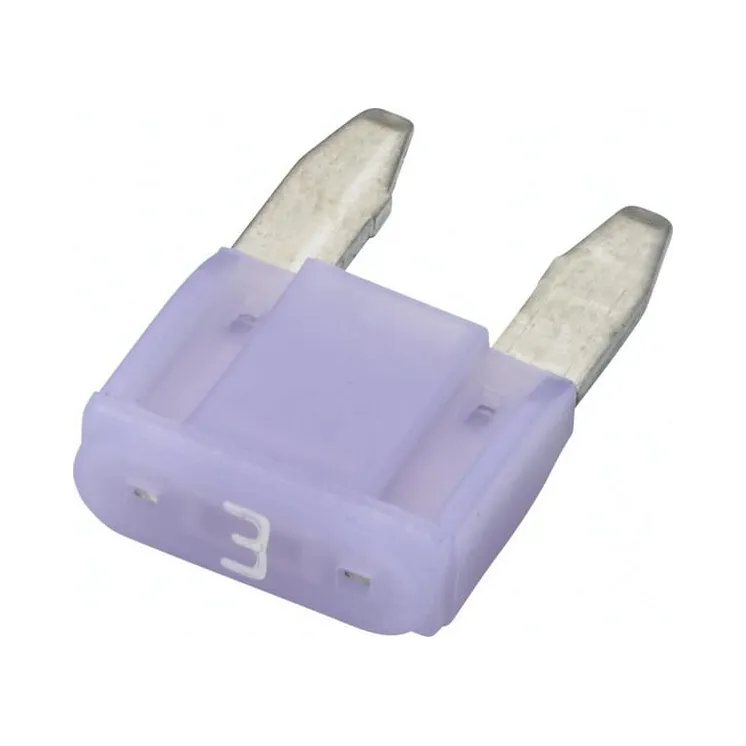 Fuse Mini blade 32V 3A Length 16.3mm purple Pack 10x   8JS728596182 Hella