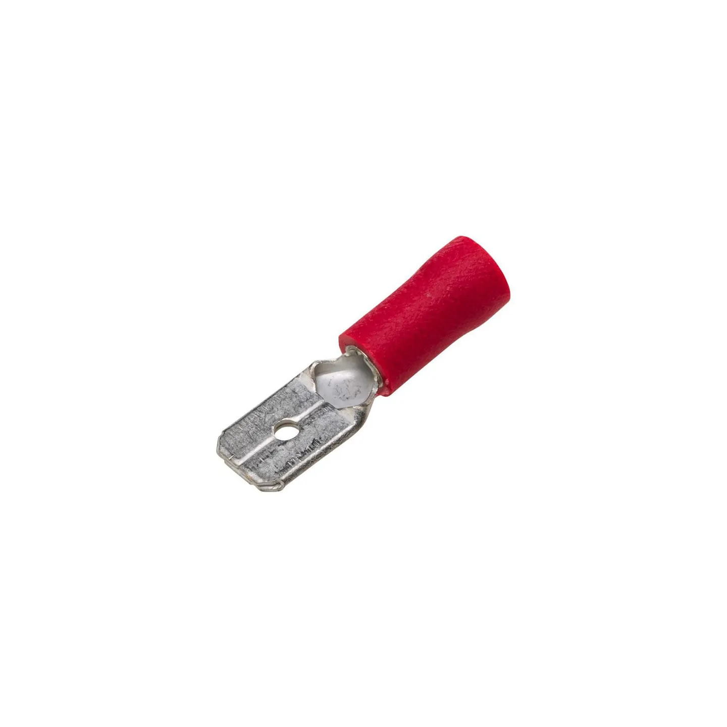 Termināla asmens tēviņš, sarkans, 0,5-1mm² 6,3x0,8mm, blisteris (100x), 8KW702796003 Hella