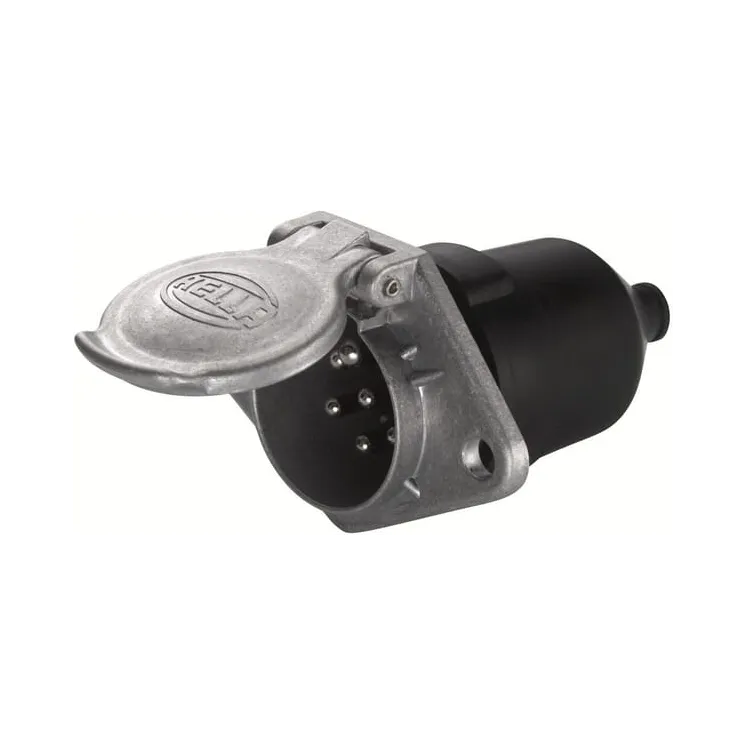 Socket 7 pin metal blade terminal  8JB003833011 Hella