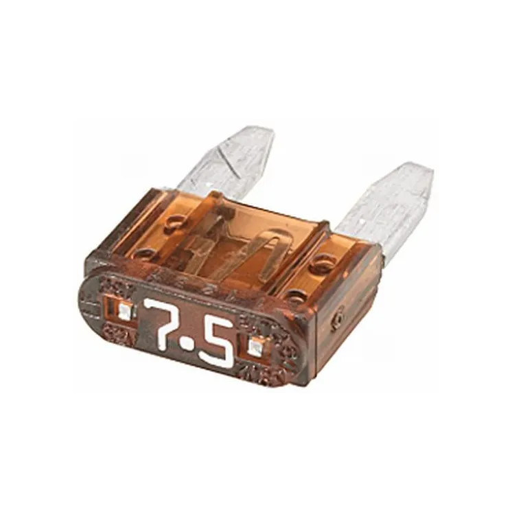 Fuse Mini blade 7.5A Length 19mm brown Pack 5x   8JS728596891 Hella