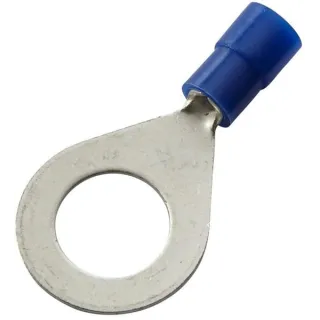 Ring connector, blue, 1.5-2.5mm² 10.5mm Series A, blister (50x),   8KW178042152 Hella