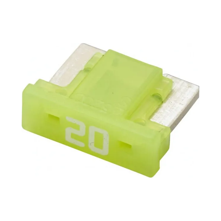 Fuse Mini blade Low 20A Length 8.4mm yellow Pack 5x   8JS728596332 Hella