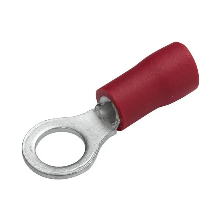 Ring connector, 5.3mm Series A, red, 0.5-1mm² blister (100x),   8KW044291003 Hella