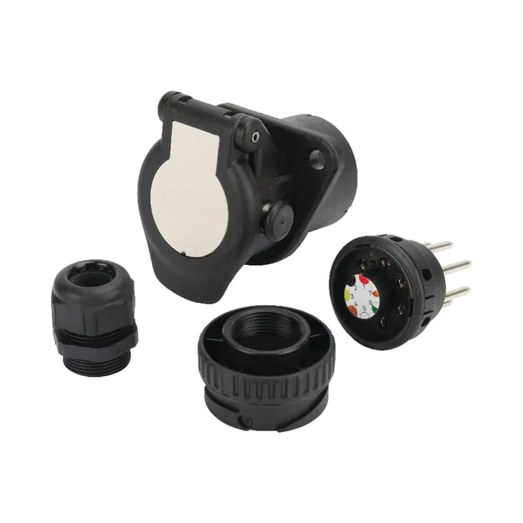 Kontaktligzda 7 polu ABS EBS 8JB007645031 Hella