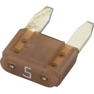 Fuse Mini blade 5A Length 10.9mm beige Pack 50x   8JS728596131 Hella