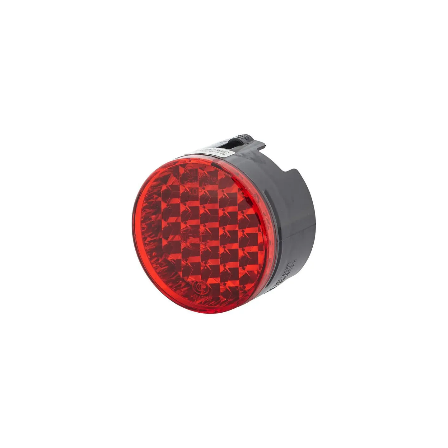Reflector, 66/70mm, red,  H:42.2mm, screw-on M4x12,   8RA009001031 Hella