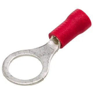 Ring connector, 8.4mm Series A, red, 0.5-1mm² blister (50x),   8KW744773003 Hella