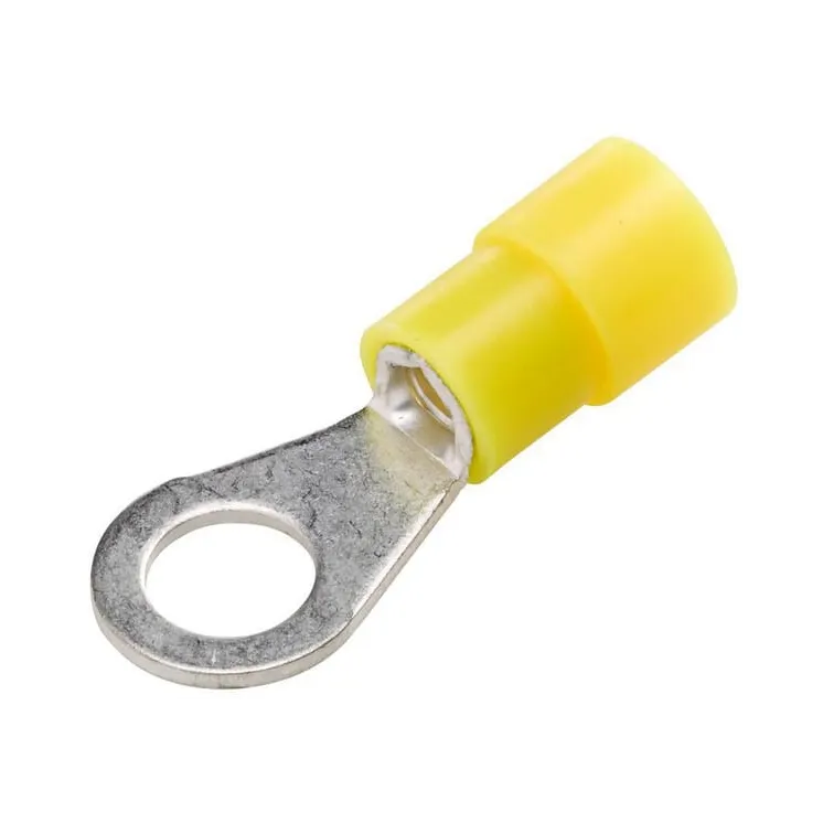 Ring connector, 6.5mm Series A, yellow, 4-6mm² blister (50x),   8KW178042222 Hella