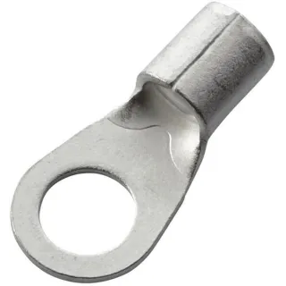 Ring connector, silver, 10-16mm² 8.4mm Series B, blister (50x),   8KW744722003 Hella