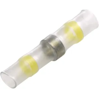Butt connector, 42mm 6mm, yellow, 4-6mm² blister,   8KW744889013 Hella