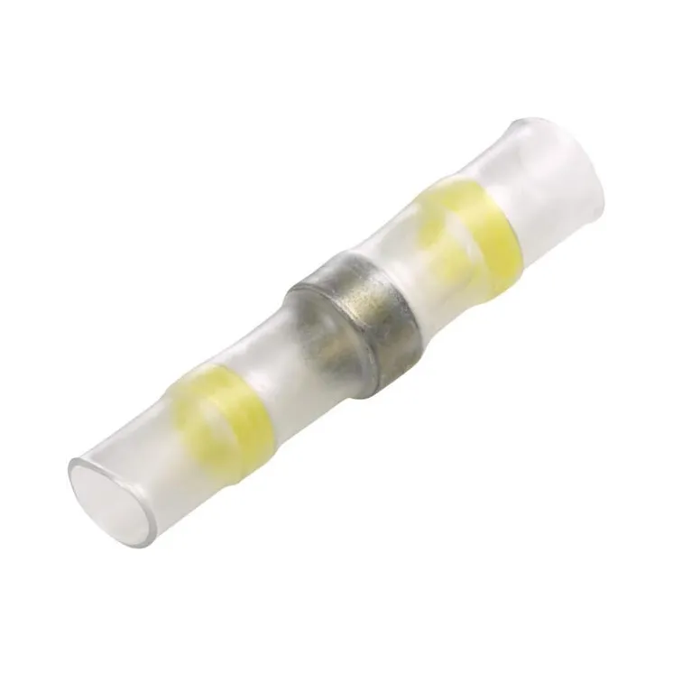 Butt connector, 42mm 6mm, yellow, 4-6mm² blister,   8KW744889013 Hella