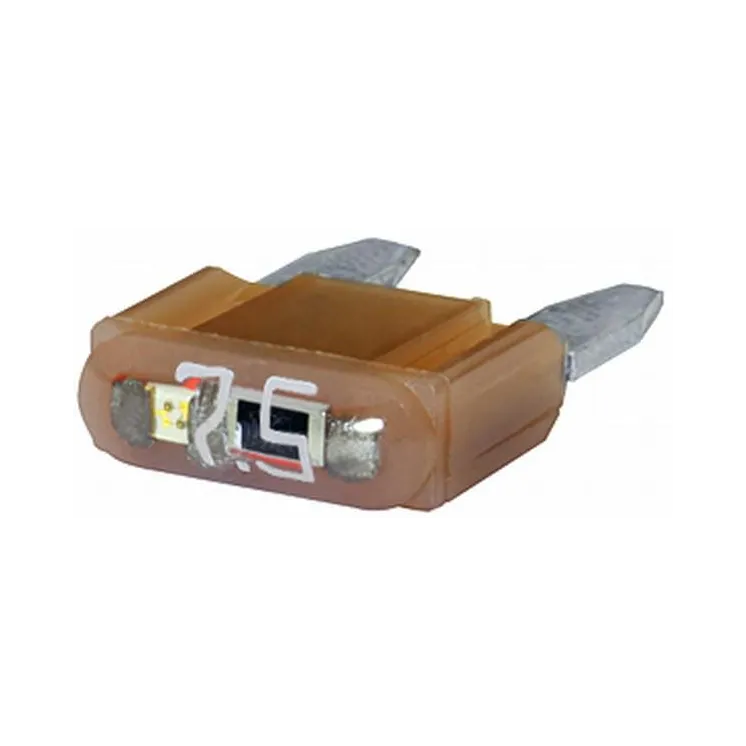 Fuse Mini blade 32V 7.5A Length 16.3mm brown Pack 10x   8JS728596202 Hella