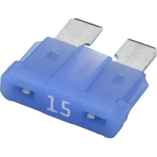 Fuse Standard blade 32V 15A Length 18.6mm blue Pack 50x   8JS711687002 Hella