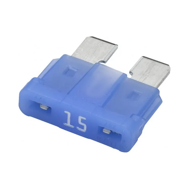Fuse Standard blade 32V 15A Length 18.6mm blue Pack 50x   8JS711687002 Hella