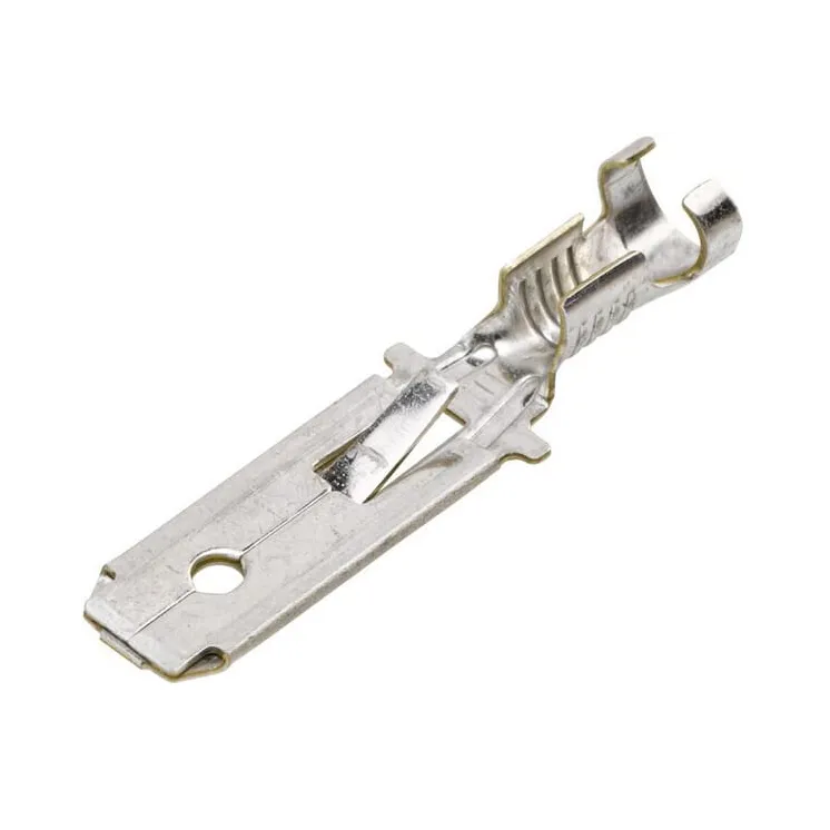 Terminal blade male, white, 1.5-2.5mm² 6.3x0.8mm, blister (100x),   8KW048056033 Hella