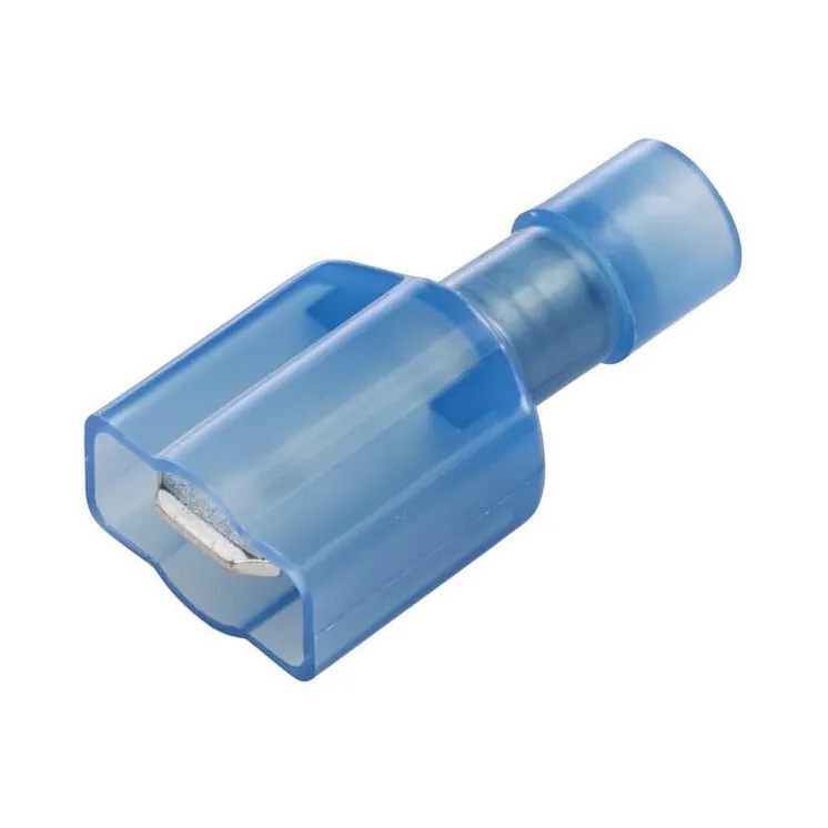 Terminal blade male, blue, 1.5-2.5mm² 6.3x0.8mm Series A, blister (50x),   8KW744704003 Hella