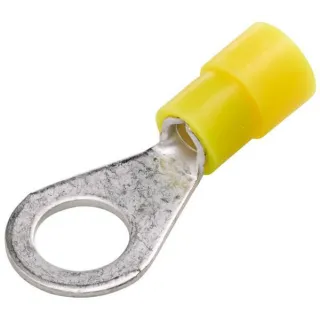 Ring connector, 8.4mm Series A, yellow, 4-6mm² blister (50x),   8KW178042232 Hella