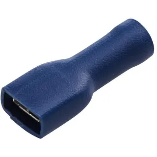 Terminal blade female, blue, 1.5-2.5mm² 6.3x0.8mm, blister (50x),   8KW708374003 Hella
