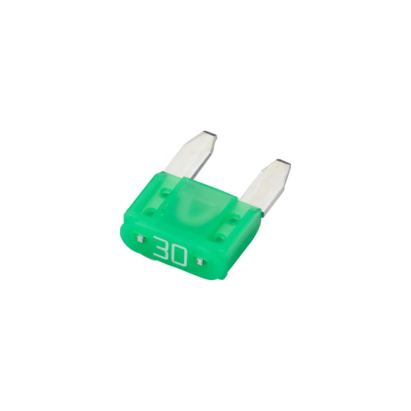 Fuse Mini blade 30A Length 10.9mm green Pack 50x   8JS728596171 Hella