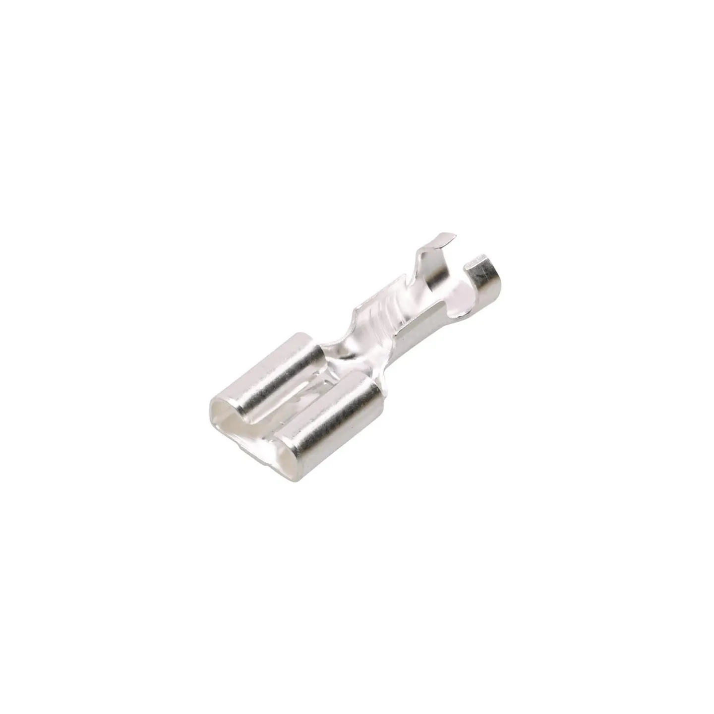 Terminal blade female, silver, 1.5-2.5mm² 6.3x0.8mm 6.3mm, blister (100x),   8KW744820003 Hella