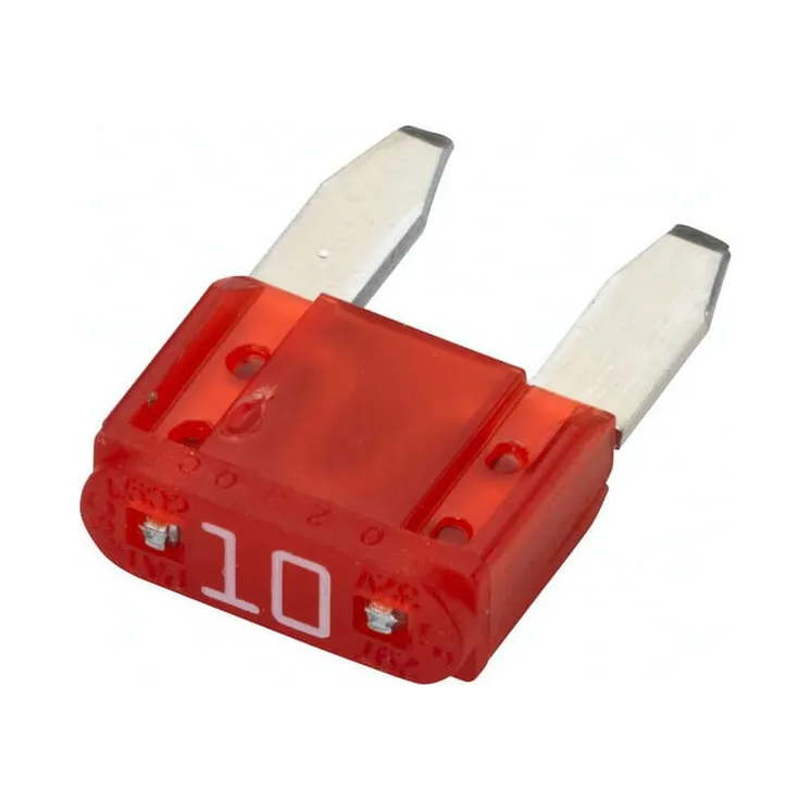 Fuse Mini blade 10A Length 19mm red Pack 5x   8JS728596821 Hella
