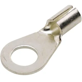 Ring connector, silver, 6-10mm² 10.5mm Series B, blister (25x),   8KW177784222 Hella