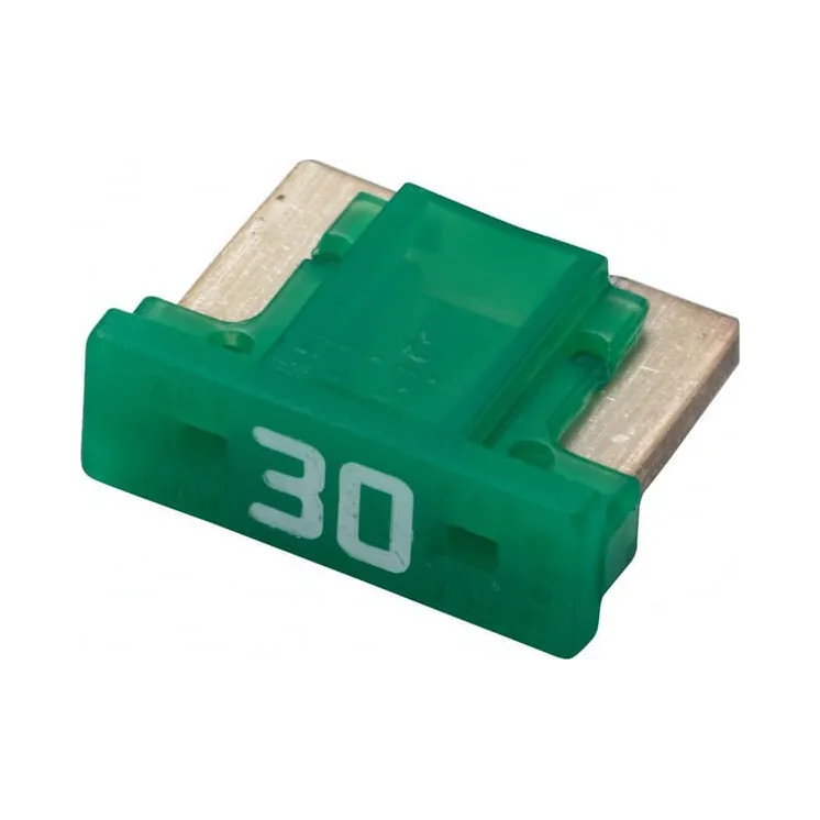 Fuse Mini blade Low 30A Length 8.4mm green Pack 5x   8JS728596352 Hella