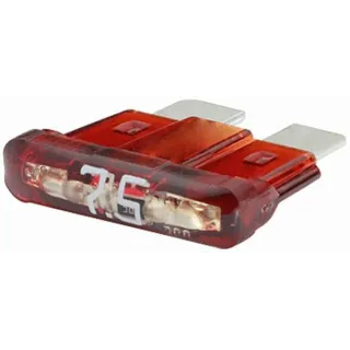 Fuse Standard blade 12V 7.5A Length 18.8mm brown Pack 10x   8JS711683082 Hella