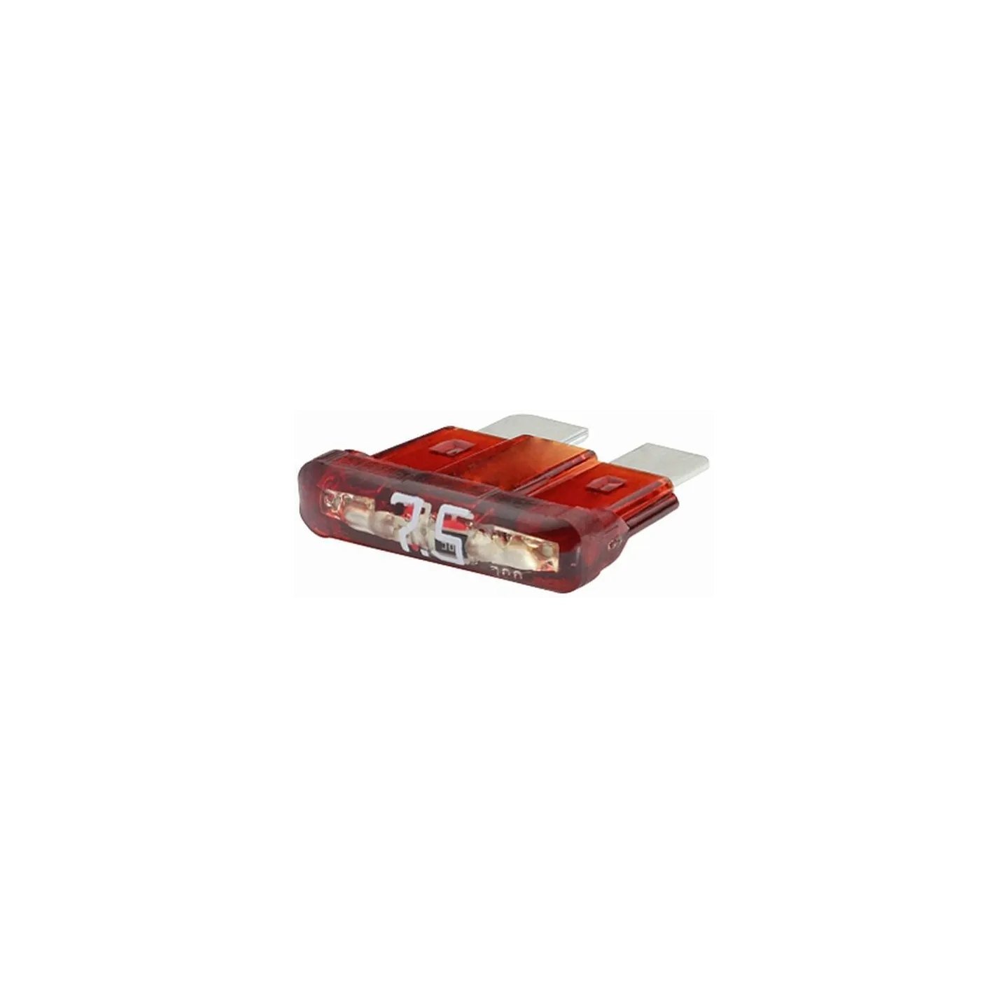 Drošinātājs Standarta lāpstiņa 12V 7,5A garums 18,8mm brūns iepakojums 10x 8JS711683082 Hella