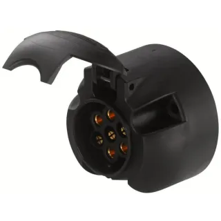 Kontaktligzda - 24 V - 7 kontaktu savienotājs - Spraudnis: Blade Terminal 8JB006462001 Hella
