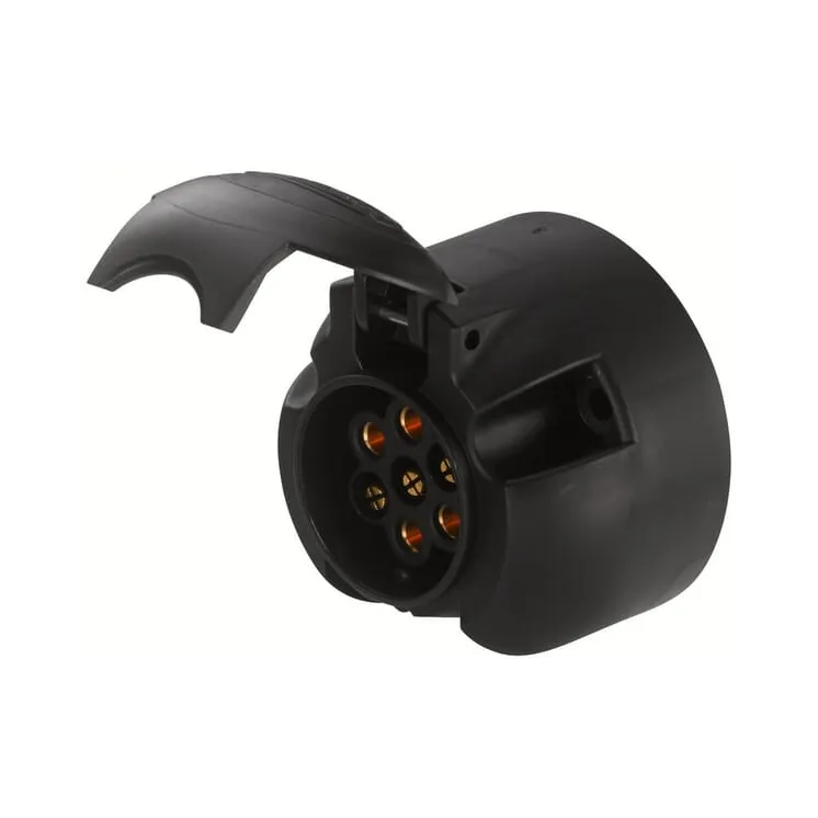 Kontaktligzda - 24 V - 7 kontaktu savienotājs - Spraudnis: Blade Terminal 8JB006462001 Hella