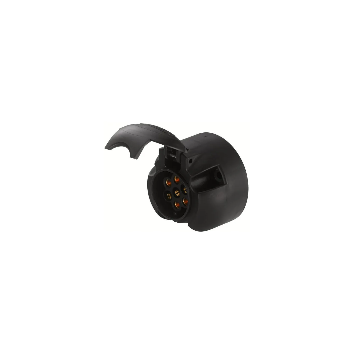 Socket - 24V - 7-pin connector - Plug: Blade Terminal  8JB006462001 Hella
