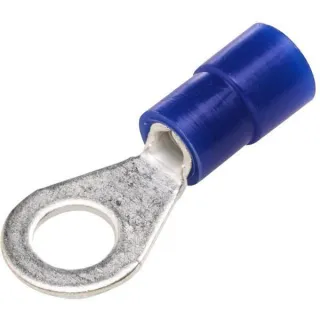 Ring connector, blue, 1.5-2.5mm² 5.3mm Series A, blister (100x),   8KW178042122 Hella