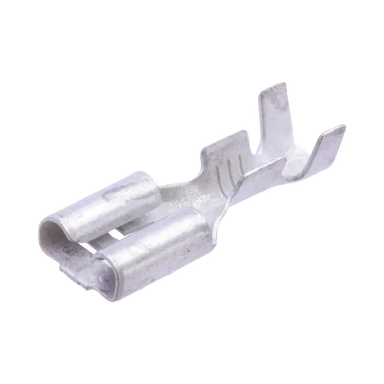 Terminal blade female, silver, 0.5-1mm² 4.8x0.8mm, blister (100x),   8KW733815003 Hella