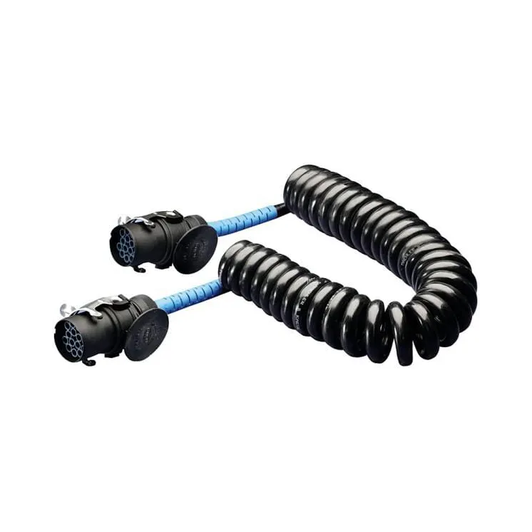 Coiled Cable hytrel 15 pin 24 V  8KA007648041 Hella