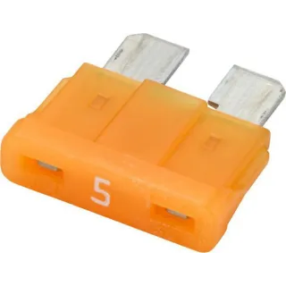 Fuse Standard blade 12V 5A Length 18.8mm beige Pack 10x   8JS711683072 Hella
