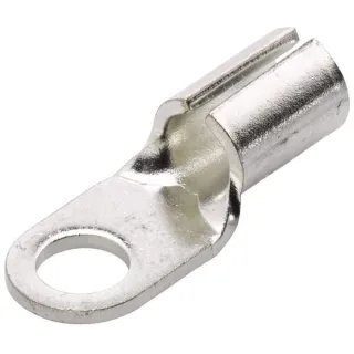 Ring connector, silver, 6-10mm² 6.5mm Series B, blister (25x),   8KW177784202 Hella