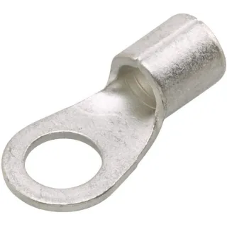 Ring connector, silver, 6-10mm² 6.5mm Series B, blister (50x),   8KW744717003 Hella