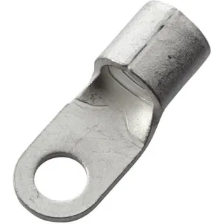 Ring connector, silver, 16.5-25mm² 6.5mm Series B, blister (25x),   8KW744724003 Hella