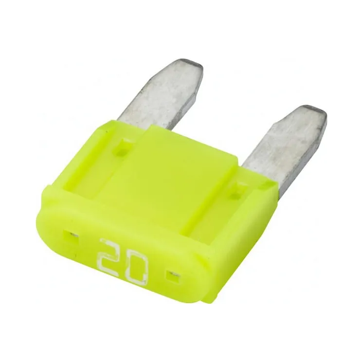 Fuse Mini blade 32V 20A Length 16.3mm yellow Pack 10x   8JS728596232 Hella