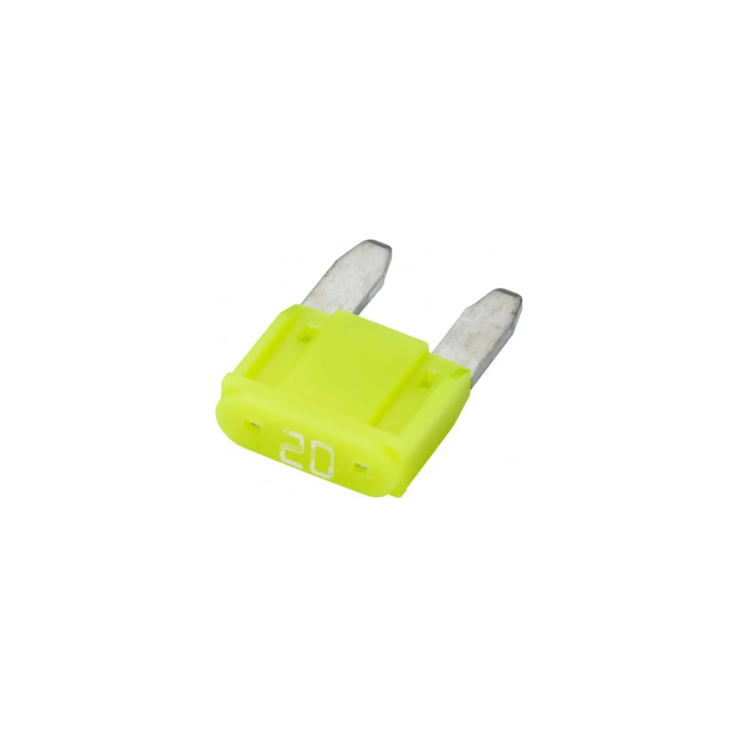 Drošinātāja mini lāpstiņa 32V 20A Garums 16,3mm dzeltens iepakojums 10x 8JS728596232 Hella