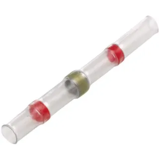 Butt connector, 42mm 2.7mm, red, 0.8-2mm² blister,   8KW744887013 Hella