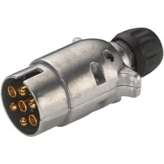 Plug 7-pole metal  8JA001918002 Hella 8JA001918009