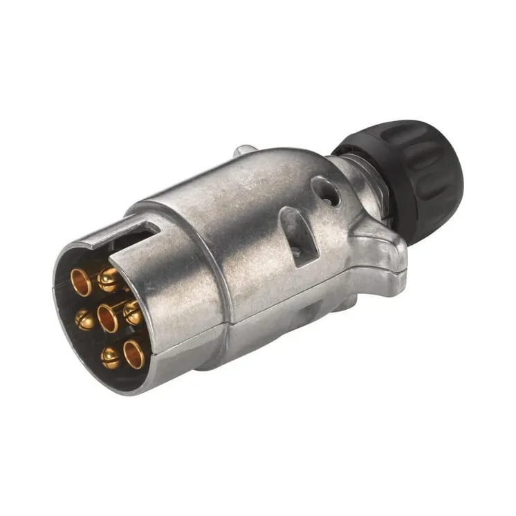 Plug 7-pole metal  8JA001918002 Hella 8JA001918009