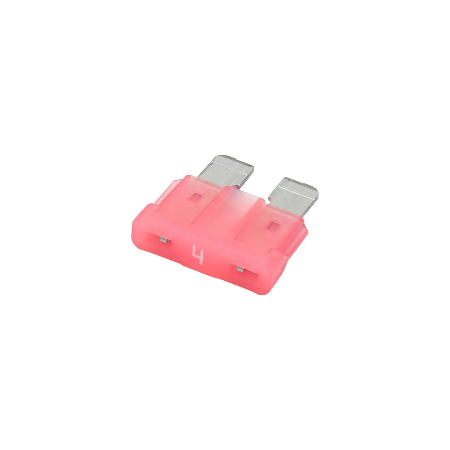 Drošinātājs Standarta lāpstiņa 32V 4A Garums 18,6mm rozā Pack 50x 8JS711683052 Hella