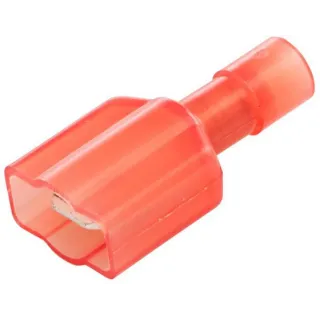 Terminal blade male, red, 0.5-1mm² 6.3x0.8mm Series A, blister (50x),   8KW744703003 Hella