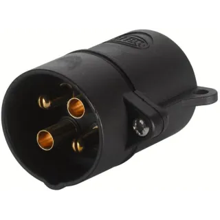 Plug - 24V - 4-pin connector - Plug: Screw Contact  8JA001920011 Hella 8JA001920001