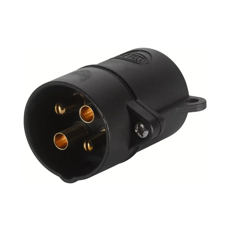 Plug - 24V - 4-pin connector - Plug: Screw Contact  8JA001920011 Hella 8JA001920001