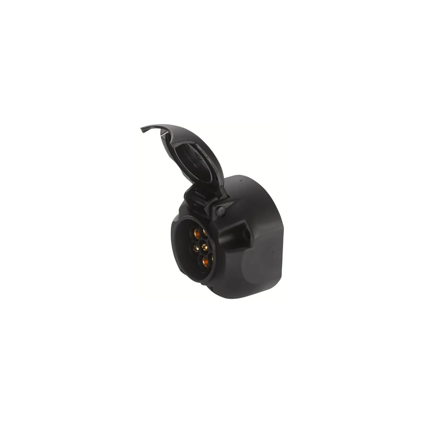 Socket K 18 7 pin DIN/ISO 1724 tin bronze  8JB001943001 Hella